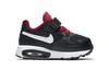 Nike Air Max ST Липучки Амортизация Низкие Детские Кроссовки Черно-Красные Для Младенцев и Малышей 654289-008