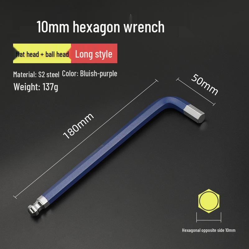 Промышленный набор цветных шестигранников Bangyuan (1.5-10ММ)