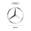 XFAXA1 New C200 E200  For Mercedes Benz 1Pc 8cm ABS Car Rear Decal Trunk Emblem for Mercedes Benz W204 New GLS SLK CLASS CLS500 CLS400