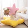 Nordic Star Pendant Plush Cushion - Girlish Heart Nap Pillow for Office and Sofa Decor