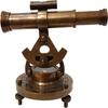Brass Nautical Alidade Telescope Compass Surveying Theodolite Marine Home Office Table Decor  Survey Transit Telescope Instrument Compass