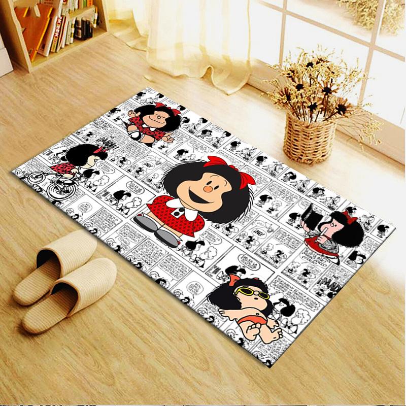 Mafalda Carpet Rug for Living Room Bedroom Home Sofa Decoration,Kids play Non-slip Floor Mat