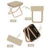Portable Folding Chair Wear-resistant Fishing Stool Compact Pencil Case Stool  Riding