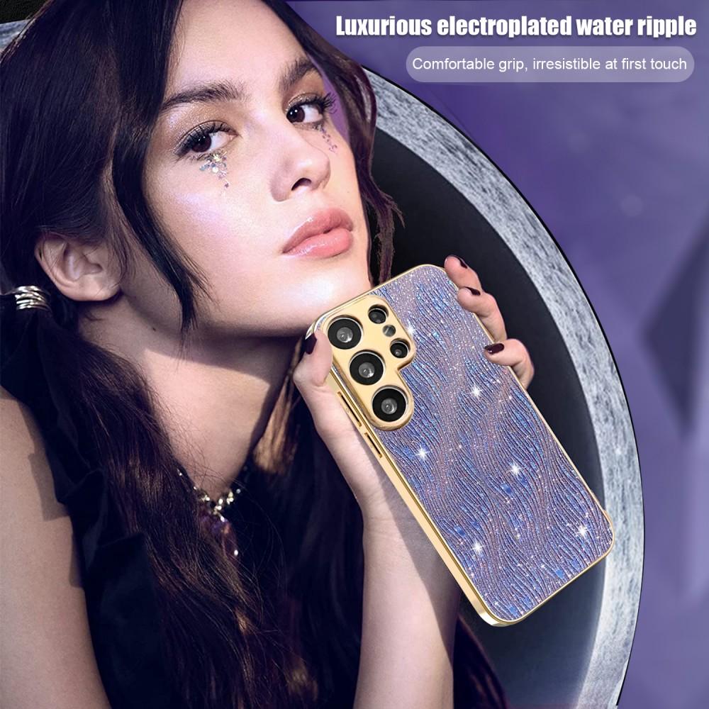 Гальванизированный ТПУ чехол для телефона Samsung Galaxy S25 Egde S25 S24 S23 Ultra Plus S23 FE S24 FE 5G Чехол Камера Ударопрочные Чехлы