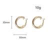 Wide Tube Ear Piercing Fashion  Accessories Jewelry Drop Earrings Hoop Earrings Dangle  Earrings