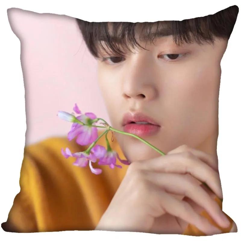 Наволочка Song Kang Декоративная для спальни, дома, Подарок, Наволочка квадратная на молнии, Атласная мягкая ткань 0209