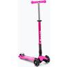 Самокат трёхколёсный Micro Maxi Deluxe Foldable LED розовый MMD096