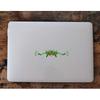 Decorative Green Frog Stickers, Vinyl material, suitable for decorating car bodies, trucks, off-road vehicles, windows, rear windshield, helmets,