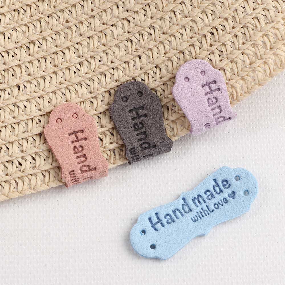 20 шт. швейные принадлежности ручной работы из искусственной кожи бирки для одежды ручная работа с любовью этикетки для одежды этикетки