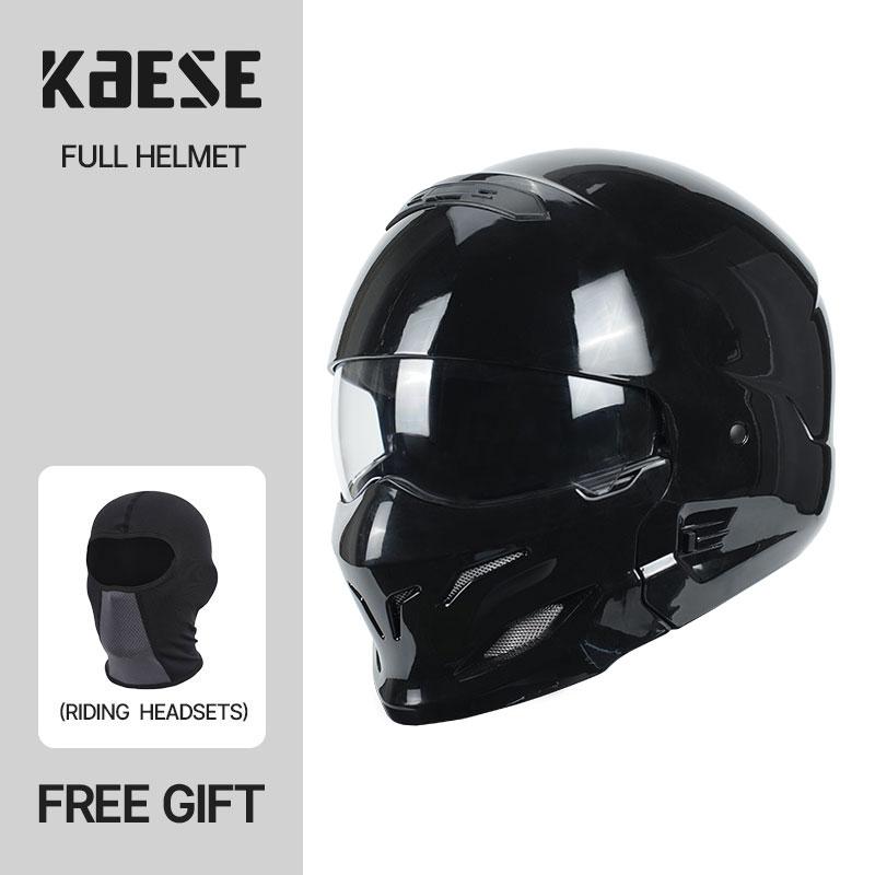 Сертифицированный DOT Шлем Scorpion Комбинированный шлем Мотоциклетный Ретро шлем Унисекс Мотоциклетный Многоцелевой Полушлем Четыре сезона