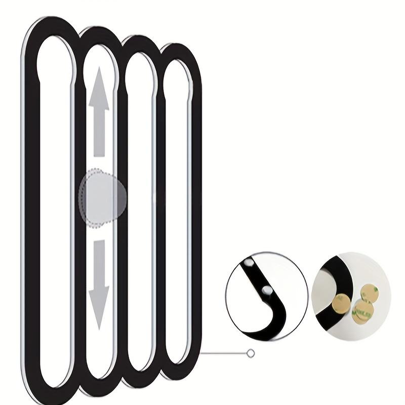 1pc Magnetic Coffee Capsule Storage Holder Holds Up To 20 Coffee Bags And Is Suitable For Mounting On Refrigerators And Freezers.