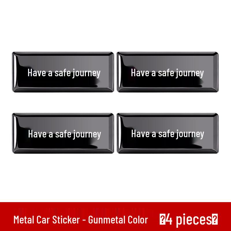 BYD Yuan UP/PLUS/PRO Metal Car Logo Center Console Decorative Sticker