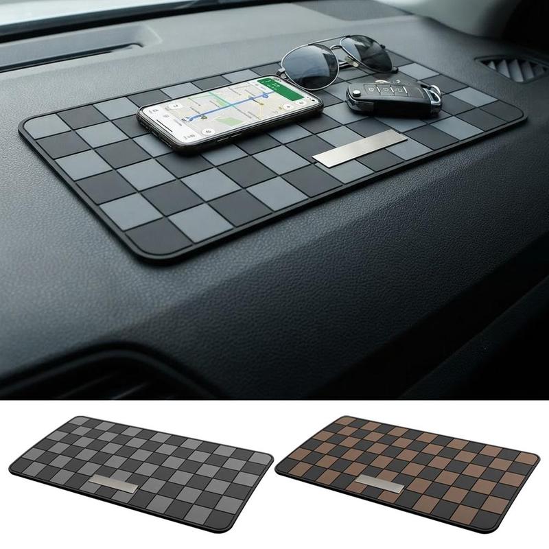 Car Dashboard Anti-slip Mat PVC Mobile Phone Navigator Car Mat Car Interior Fixed Key Mobile Phone Anti-Slip Mat