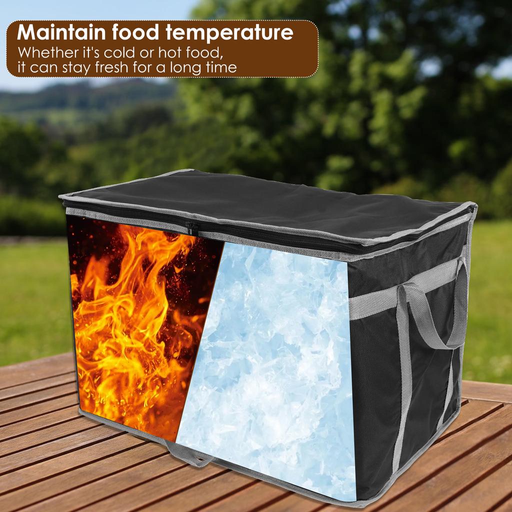 38 л Очень большая дорожная сумка для ланча, сумка-холодильник для кемпинга, сумка для пикника, термоизолированная сумка-холодильник для напитков и льда, сумка-холодильник для хранения еды и напитков для семьи