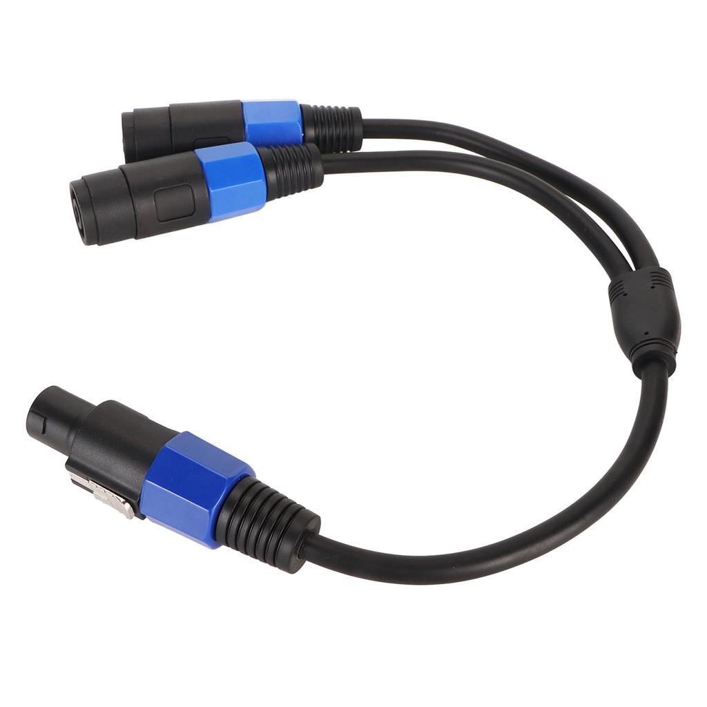 Кабель-разветвитель для динамиков Профессиональный кабель-удлинитель динамик штекер на 2 гнезда для сценических мониторов для помещений