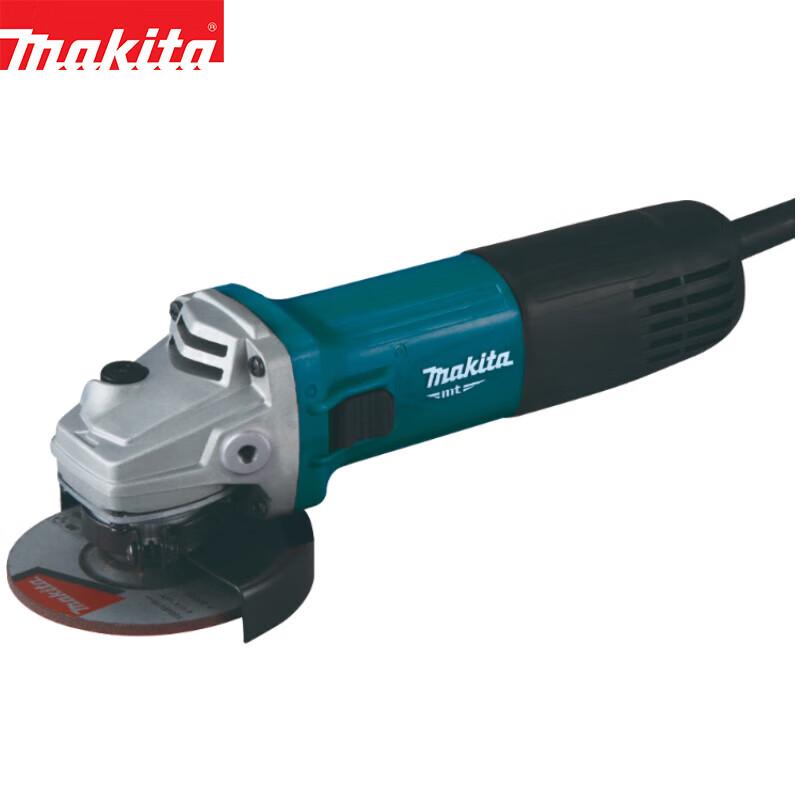 Угловая шлифовальная машина Makita M9511B с передним переключателем, штекер CN (адаптер в комплекте)