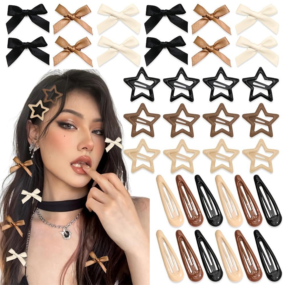 36/60 ШТ. Бесследная заколка для волос, конфетный цвет, матовая заколка-клипса Bb, аксессуары для волос, заколка для челки, заколка для края, украшение для затылка, заколка для волос