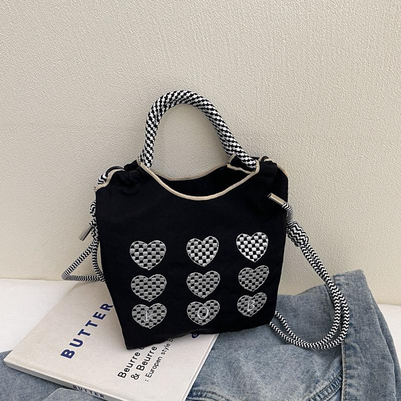 Stylish Dachshund Embroidered Nylon Crossbody Bag for Women - Autumn/Winter 2024 Collection