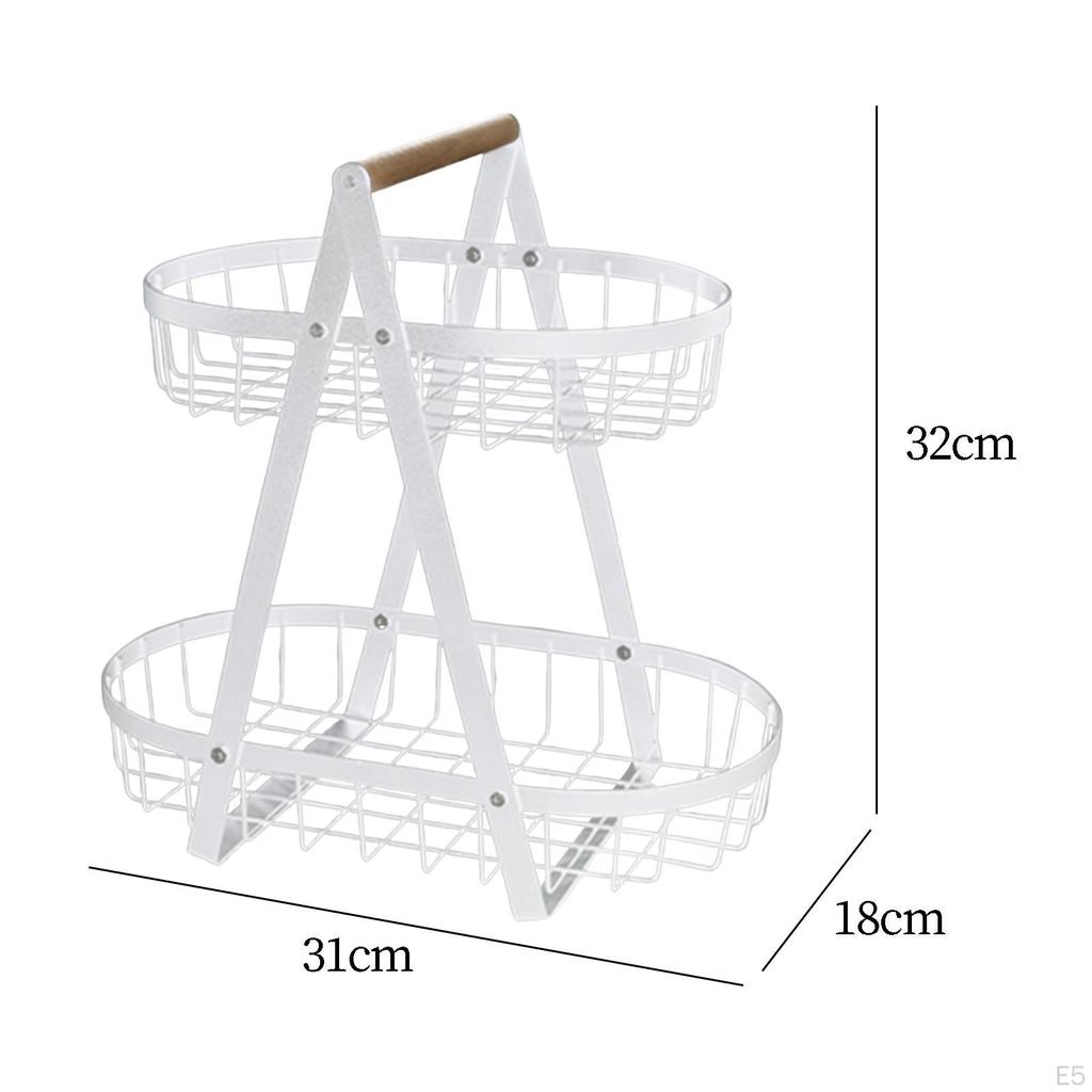 , Подставка для фруктов, 2 уровня, Корзина