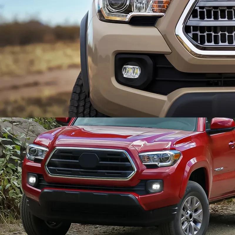 Светодиодные противотуманные фары для Toyota Tacoma SR SR5 2016 2017 2018 Дневные ходовые огни DRL Автомобильные аксессуары 12В