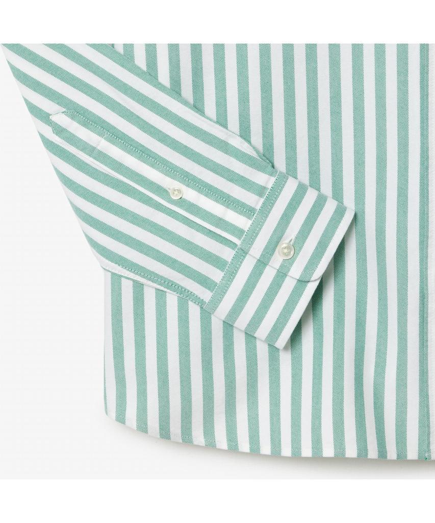 LACOSTE Men'S Oxford Striped Shirt Ch7549-54N Jk1