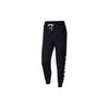 Air Letter Logo Fleece-Lined Jogger Sweatpants Men Bottoms Black CK1451-010