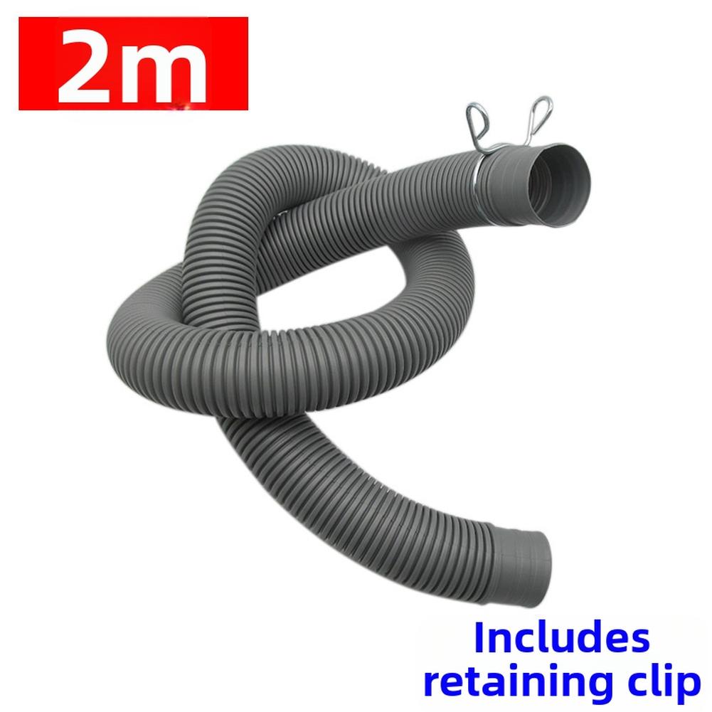 1Set UV-Resistant Pool Hose Set 3 Heavy-Duty Leak-Proof 1.5 Hoses 3 Snap Rings Pool Hose Swimming Pool Accessories