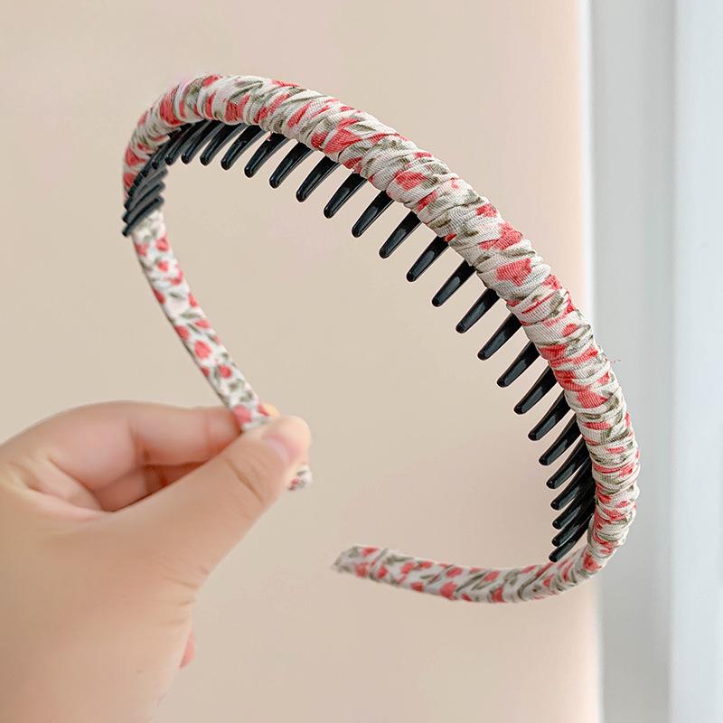 Новые детские милые цвета цветы орнамент повязка на голову головные уборы девочки акрил милый обруч для волос повязки на голову детские аксессуары для волос