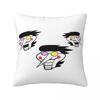 Deltarune Spamton Square Pillowcase Pillow Cover Polyester Cushion Zip Decorative Comfort Throw Pillow for Home Living Room