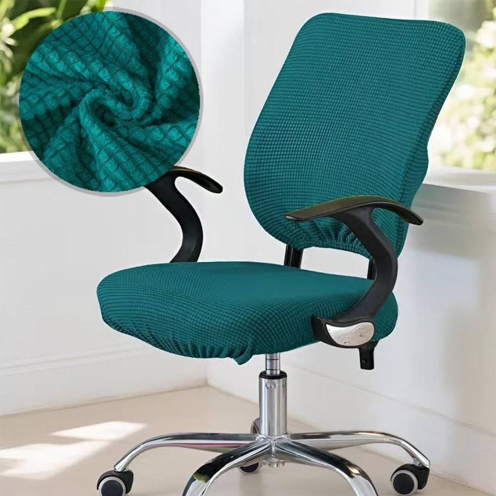 2Pcs/Set Thicken Office Chair Covers High Elastic Armchair Cover New Split Seat Cover