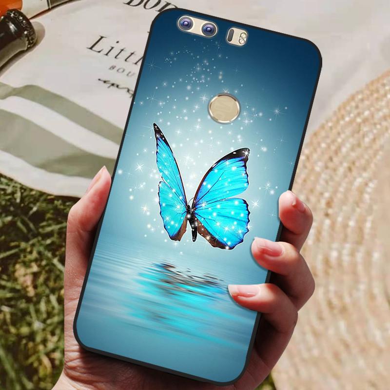 For Huawei Honor 8 5.2-inch Case Silicon Back Cover Phone Case for Huawei Honor 8 Cases Soft bumper coque Honor8 FRD-L19 Coques