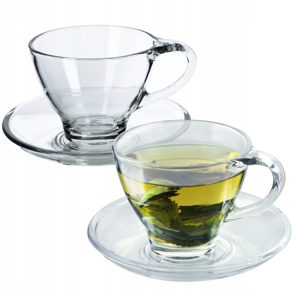 KADAX Cups With Saucers For Coffee Tea 200ml