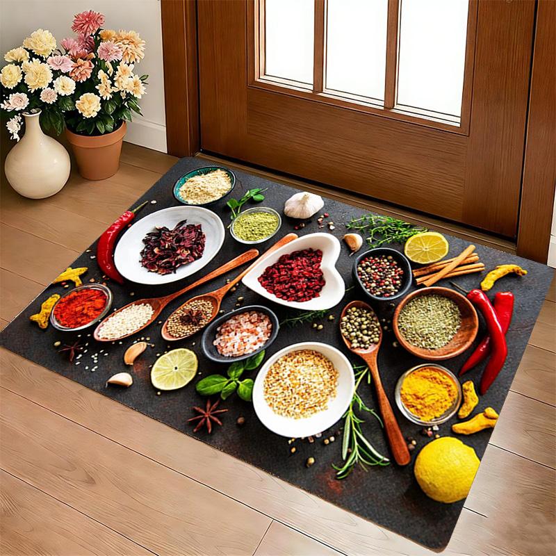 Spice Market Living Room Nonslip Area Rug Soft Carpet For Bedroom Game Playroom Sofa Office Home Decor Doormat Christmas Gift C9302048