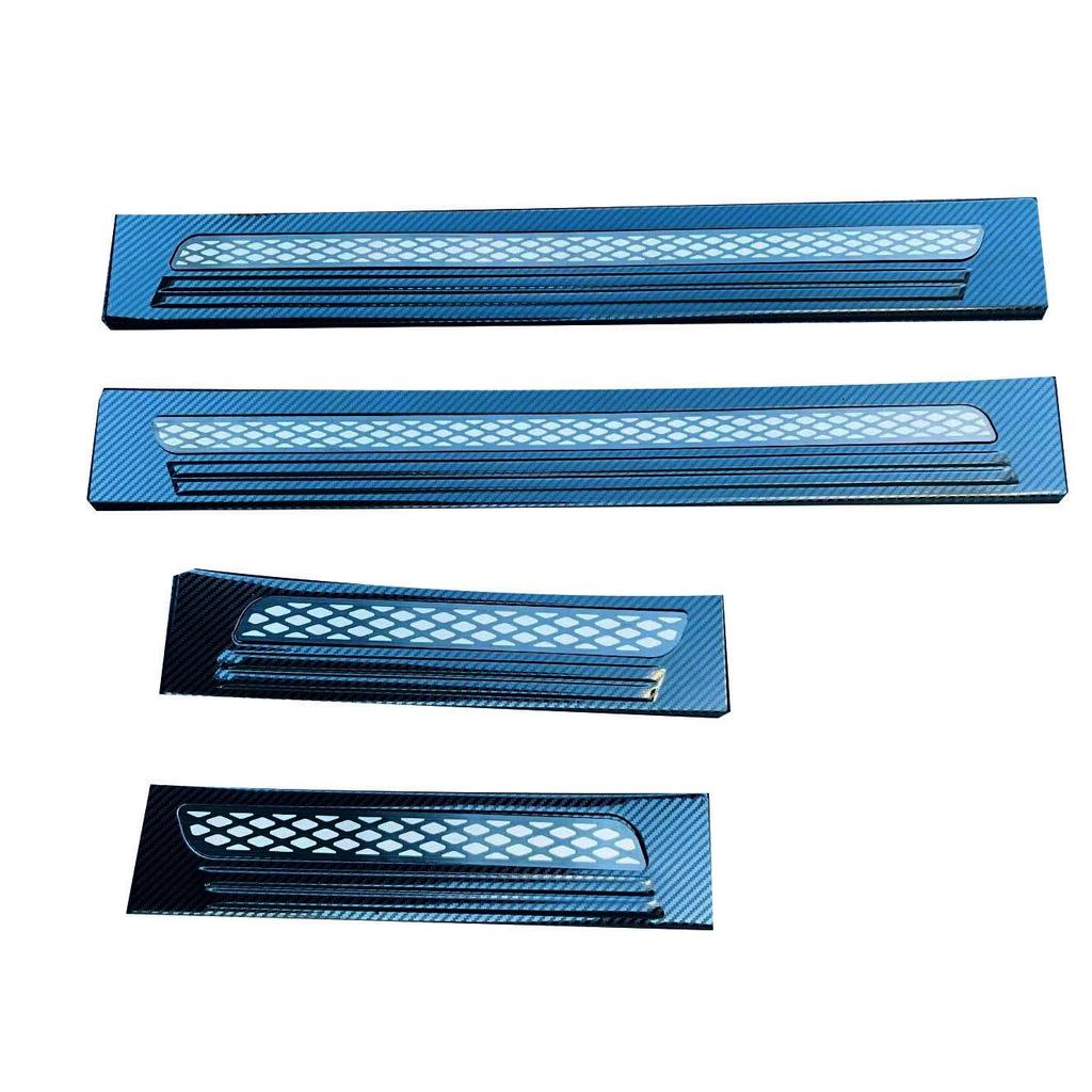 Декоративные накладки на пороги Mitsubishi Outlander 23-24