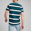 Puma Футболка с коротким рукавом в полоску, простая, универсальная, дышащая, с цветными блоками, мужская, синяя 685563-22