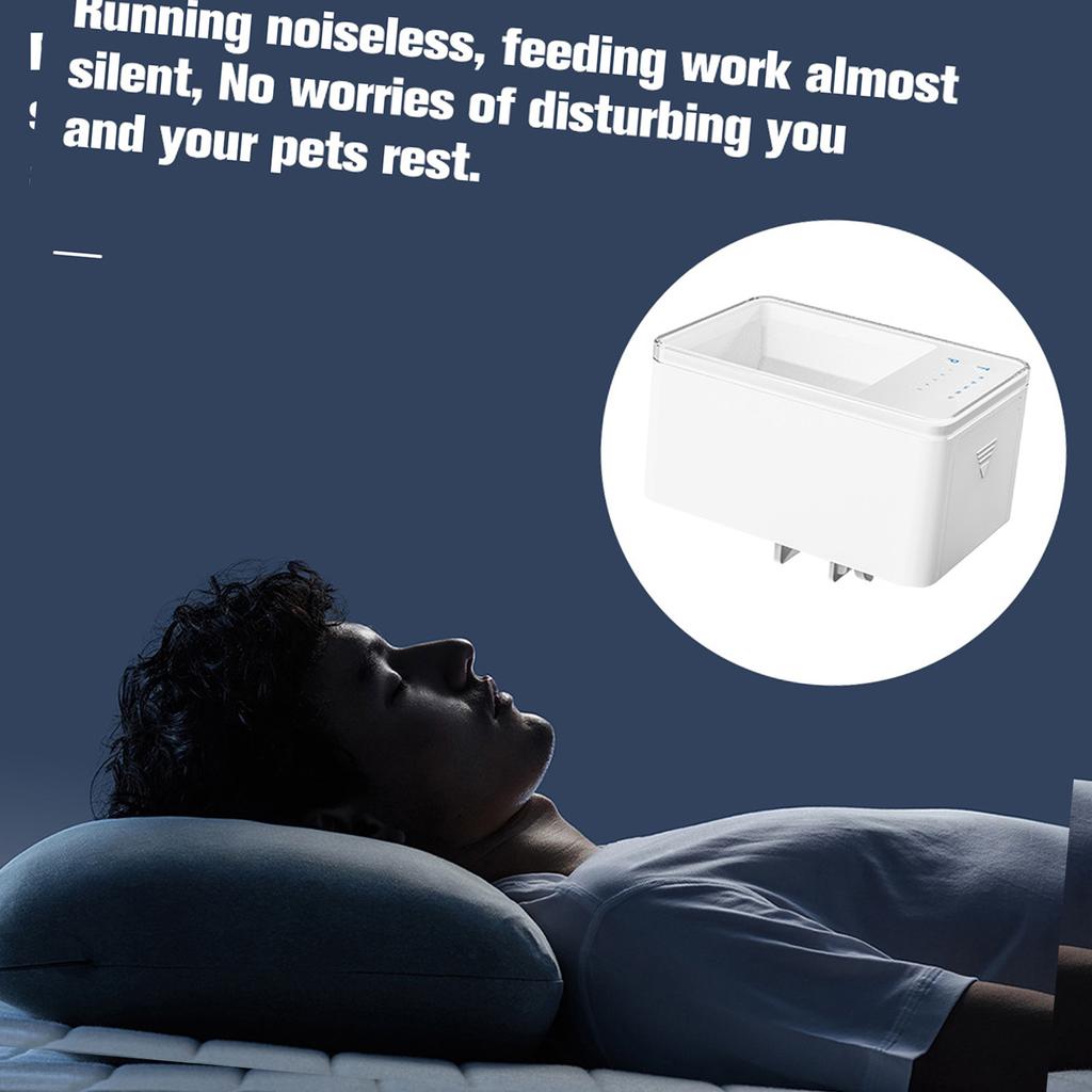 Автоматическая кормушка для рыб Умный цифровой диспенсер корма для рыб Таймер Кормушка для рыб 70 мл Работает от батареек для аквариумов