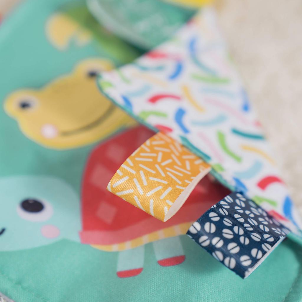 Bright Starts Crinkly Cloth Toy Fingertip Development Stroller Fingertip Fabric Hand 12619 [Ages 0+] Toy, Play, Play,