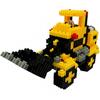 Deform Block 10mm Three-dimensional Bulldozer G52, Mixed Colors, Korean Popular Toys