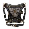 Punk Women's Bag, Skull Chain Motorcycle Bag, Women's Single-shoulder Crossbody Bag, Outdoor Mobile Phone Waist Bag, Men's Bag