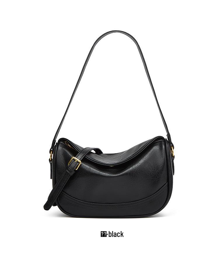 2025 Meillard Винтажный Корейский Дизайн Женская Сумка Кроссбоди и На Плечо - Универсальный Стиль Пельмень