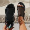 Women Summer Sandals Beach Fashion Shoes Running Mesh Flat Bottom