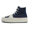 Chuck Taylor All Star Construct High Sport Remastered - Deep Navy Unisex Sneakers Blue Light-Blue Egret A04521C