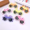 Bow Bunny Children'S Sunglasses Cute Girl Candy Colored Glasses Boy Baby Sunglasses