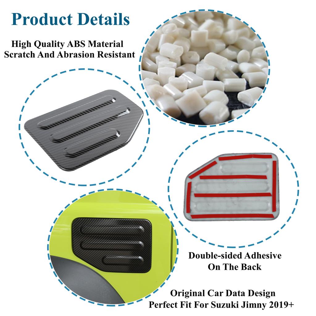 Крышка топливного бака автомобиля, крышка масляного топливного бака, украшение для Suzuki Jimny JB64 JB74 2022 2023, внешний вид