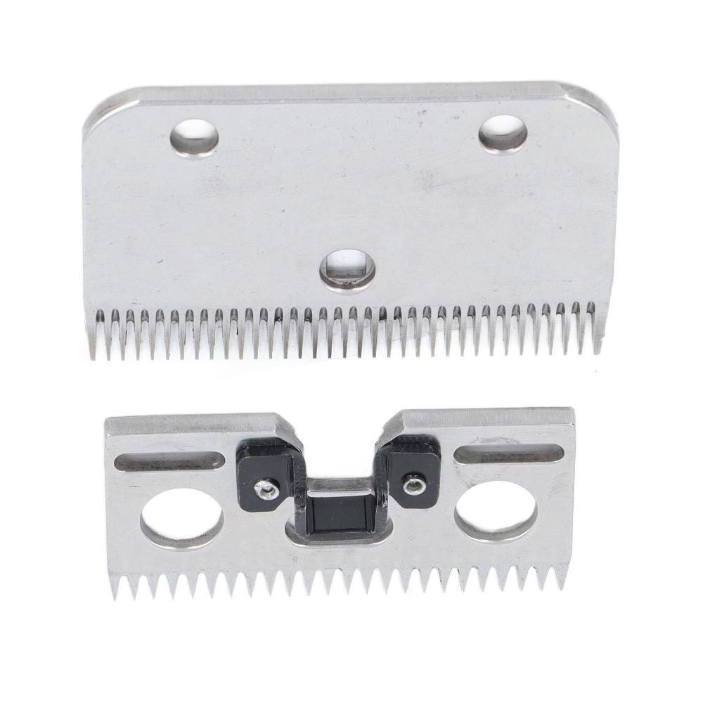 2pcs Carbide Material Horse Clipper Blades Livestock Hair Trimmer Blades For Horse Grooming
