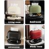 1Pc Retro Tissue Box Double-Layer Tissue Boxwith Storage Tray Jewelry Watch Organizer Home Living Room Desktop Napkin Container