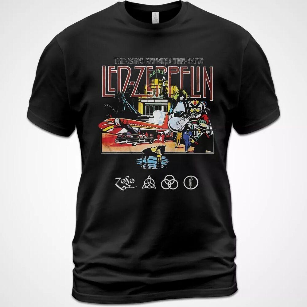Футболка Led Zeppelin Song Remains the Same Унисекс Футболка