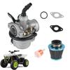 Для 50cc 70cc 80cc 90cc 110cc 125cc ATV Dirt Pit Bike с воздушным фильтром 35 мм 19 мм Карбюратор для Taotao Honda CRF Карбюратор Топливный фильтр Карбюратор PZ19