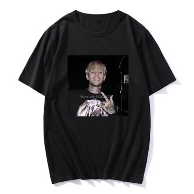 Хип-хоп футболка Lil Peep Love Lil.peep Мужская футболка с коротким рукавом Унисекс Толстовки Cry Baby Короткий рукав Мужская футболка Харадзюку