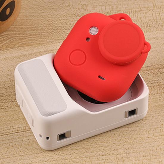 Силиконовый защитный чехол для Insta360 GO Ultra Противоударный чехол-протектор для экшн-камеры Чехол-накладка Скин с крышкой для объектива Аксессуары для спортивной камеры